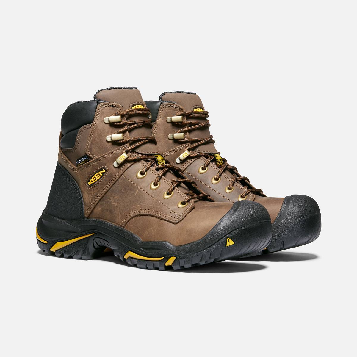 Keen Arbeitsschuhe Herren Wien - Keen Mt Vernon 6 Steel Toe Stiefel Braun